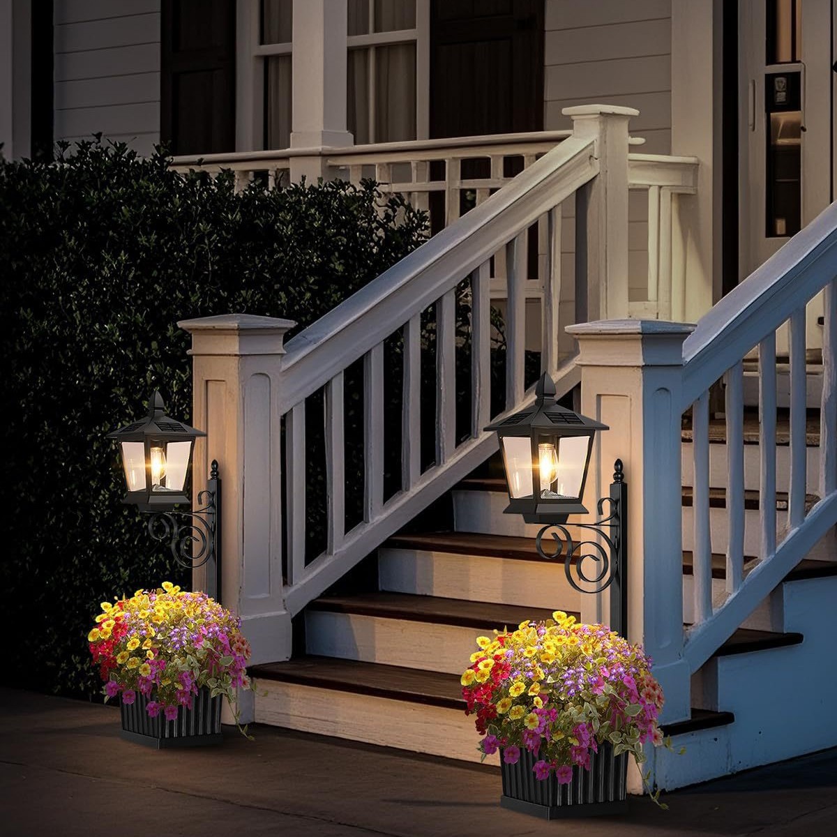 2 in 1 Solar Planter Lamp Wate - Decor Lighting Floor Lamps 리뷰 및 가격