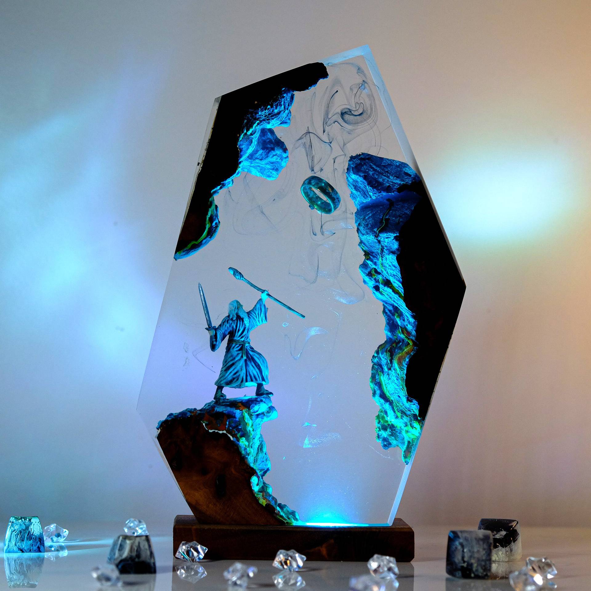 Movie Scence Figure Table Resi - Lighting Decor For Wedding 리뷰 및 가격