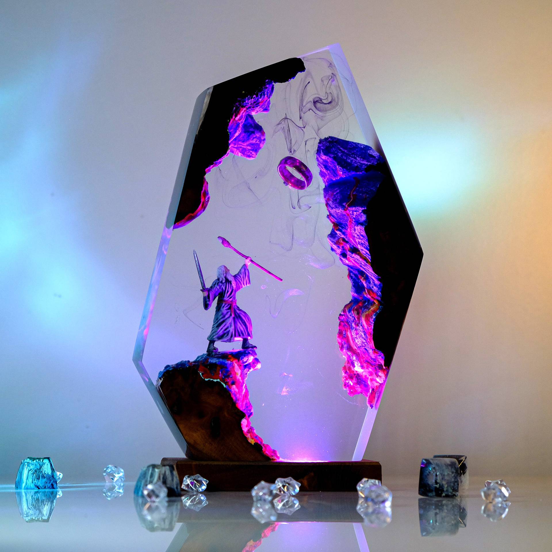 Movie Scence Figure Table Resi - Lighting Decor For Wedding 리뷰 및 가격