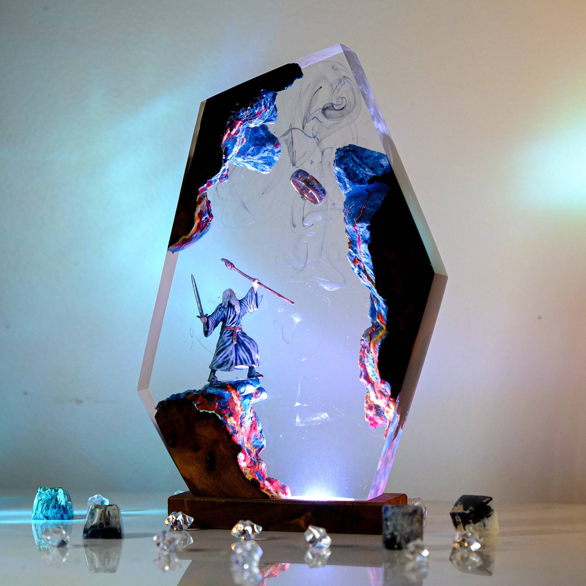 Movie Scence Figure Table Resi - Lighting Decor For Wedding 리뷰 및 가격