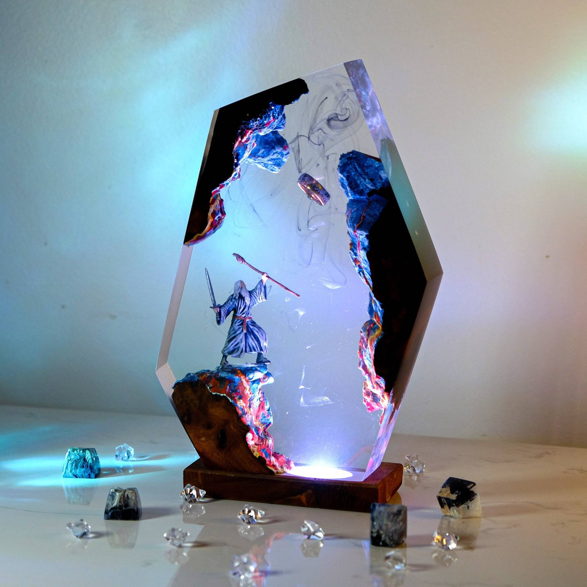 Movie Scence Figure Table Resi - Lighting Decor For Wedding 리뷰 및 가격
