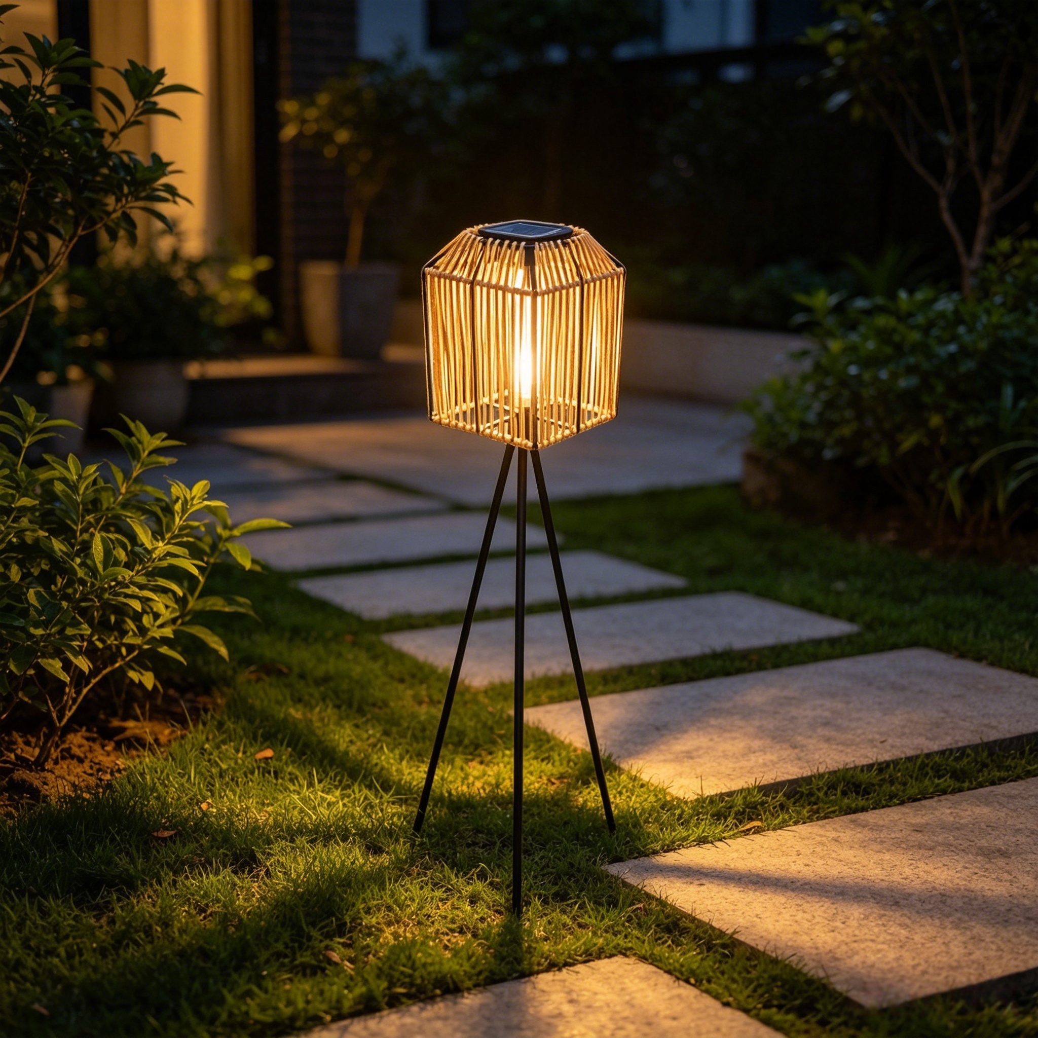 1 Piece of Vintage Handmade Ra - Floor Lamp Tripod 리뷰 및 가격