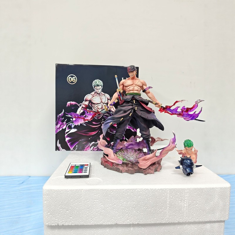 One Piece Roronoa Zoro Action  - Lighting World Decor 리뷰 및 가격