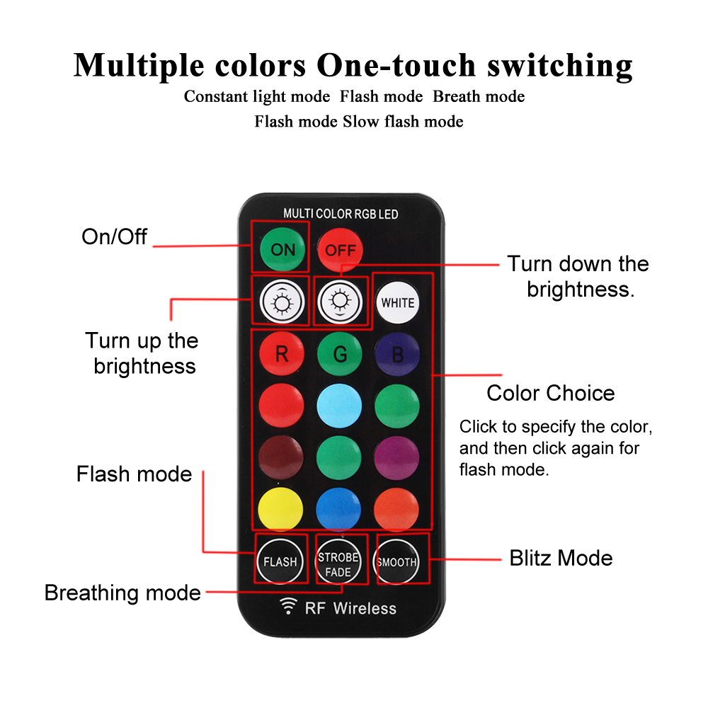 2pcs T10 LED Lights For Car RG - Touch Dimmer Lamp 리뷰 및 가격