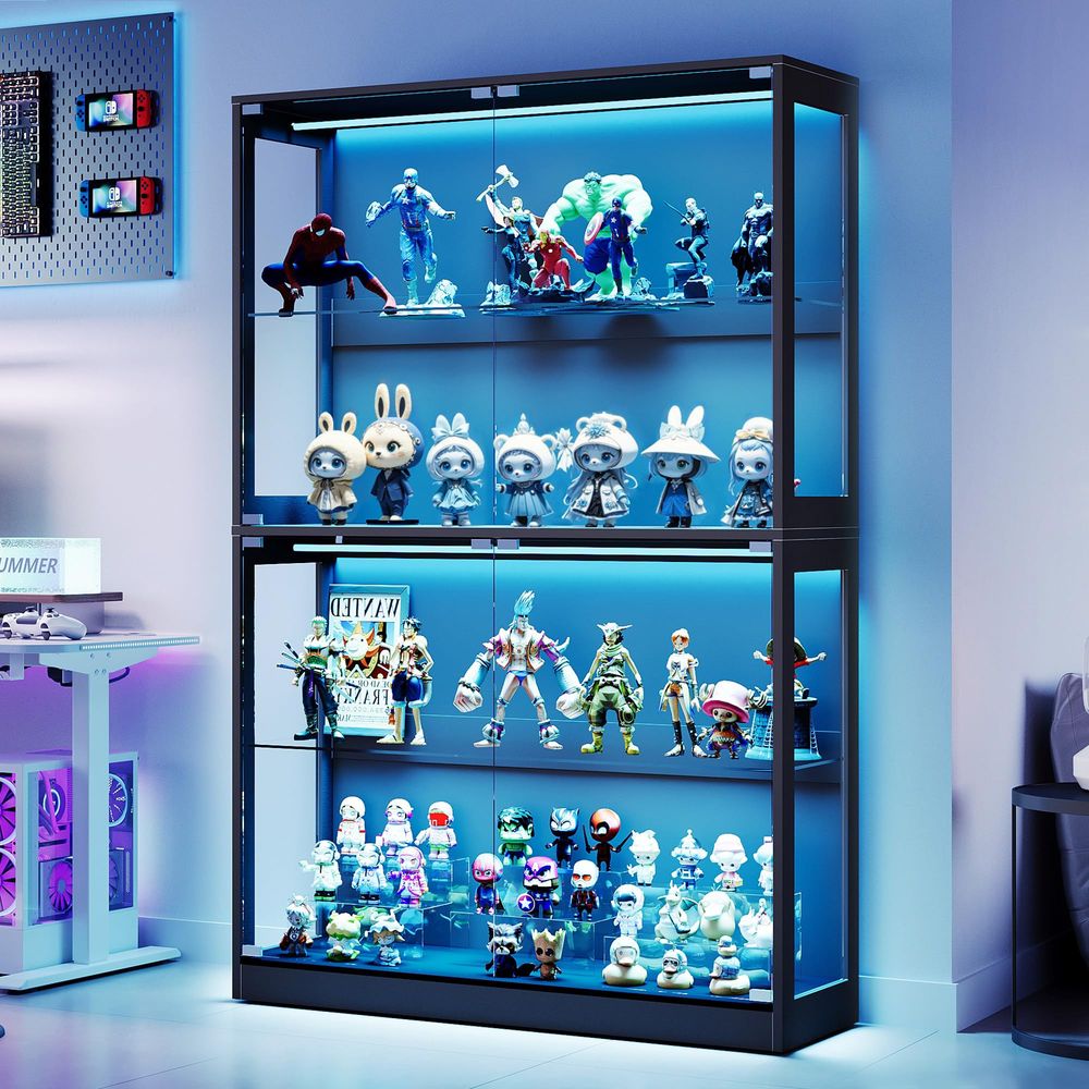 Cabinet with LED Light Strips, - Lighting & Home Decor Studio 리뷰 및 가격