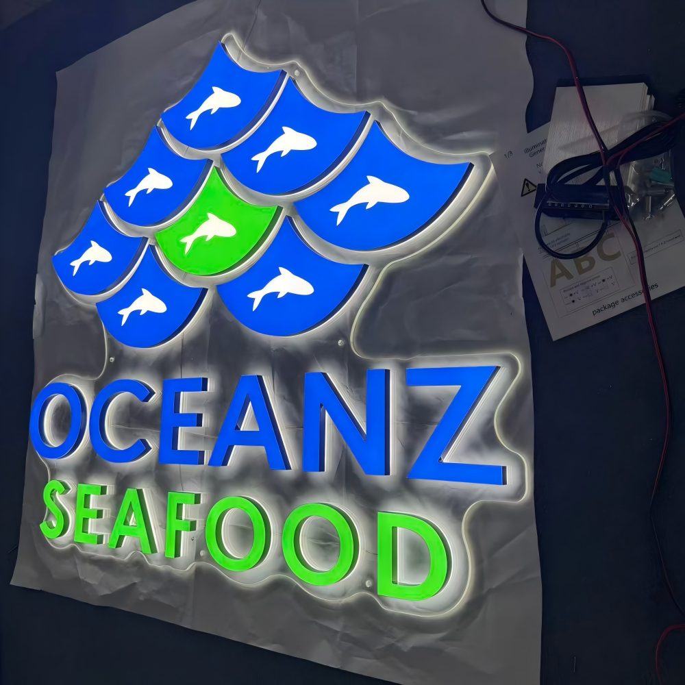Customized 3D LED-Lighted Chan - Lighting Decor Company 리뷰 및 가격
