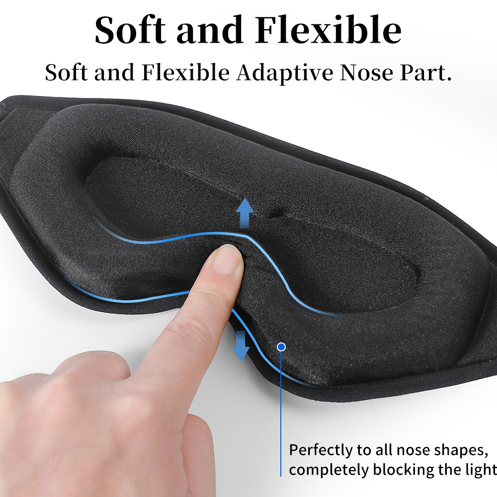 3D Soft Padded Sleeping Mask,  - Lighting Jockey 리뷰 및 가격