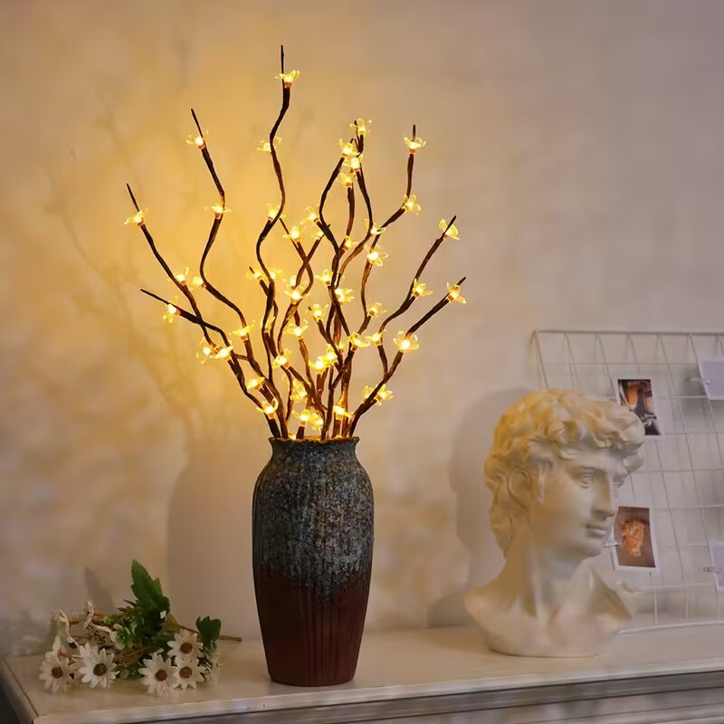 1/2PC 20LED Cherry Blossom Tre - Decor Lighting Table Lamps 리뷰 및 가격