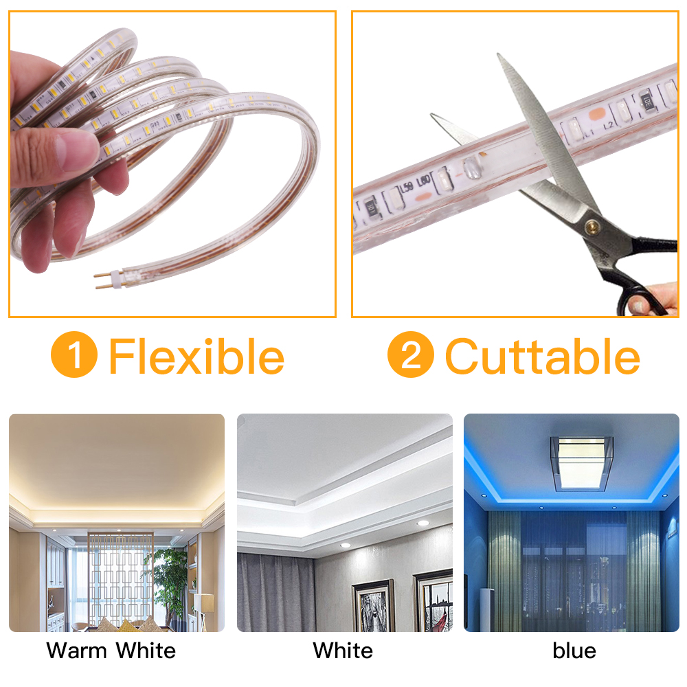 220V LED Strip With Dimmer EU/ - Decor Lighting Uk 리뷰 및 가격