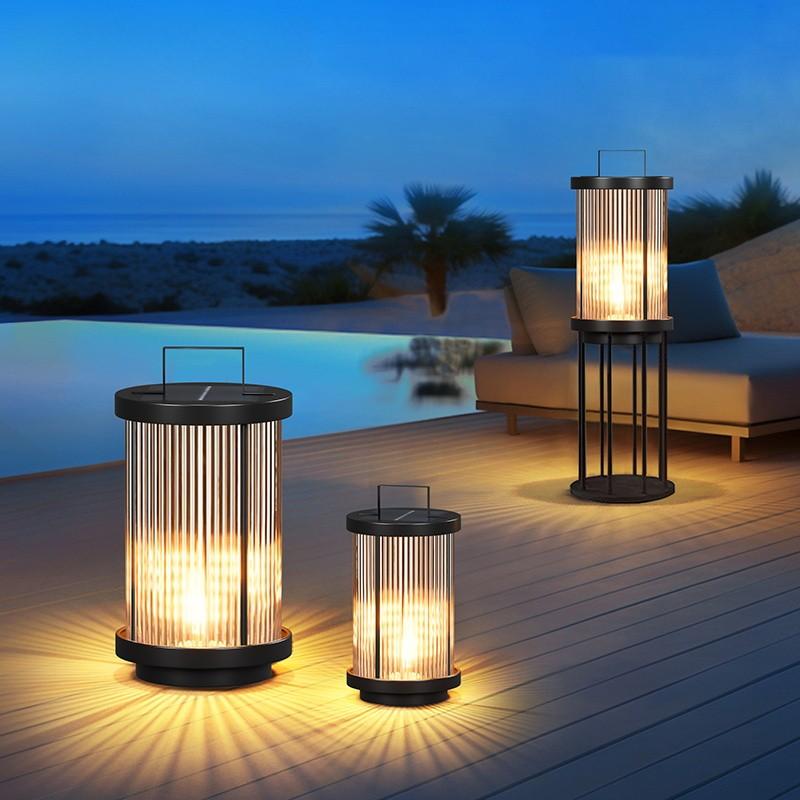 New Solar-Powered Courtyard La - Decor Lighting Floor Lamps 리뷰 및 가격