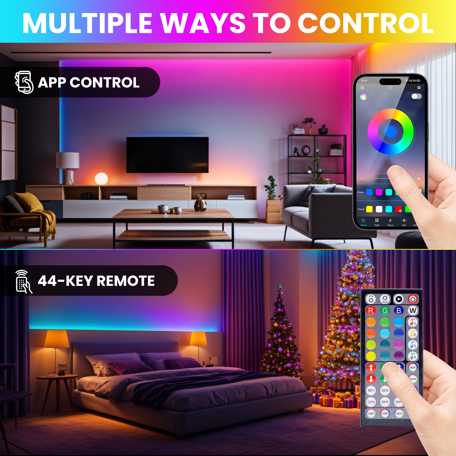 24V RGB LED Strip 5m 10m 20m 6 - Decor Lighting Uk 리뷰 및 가격