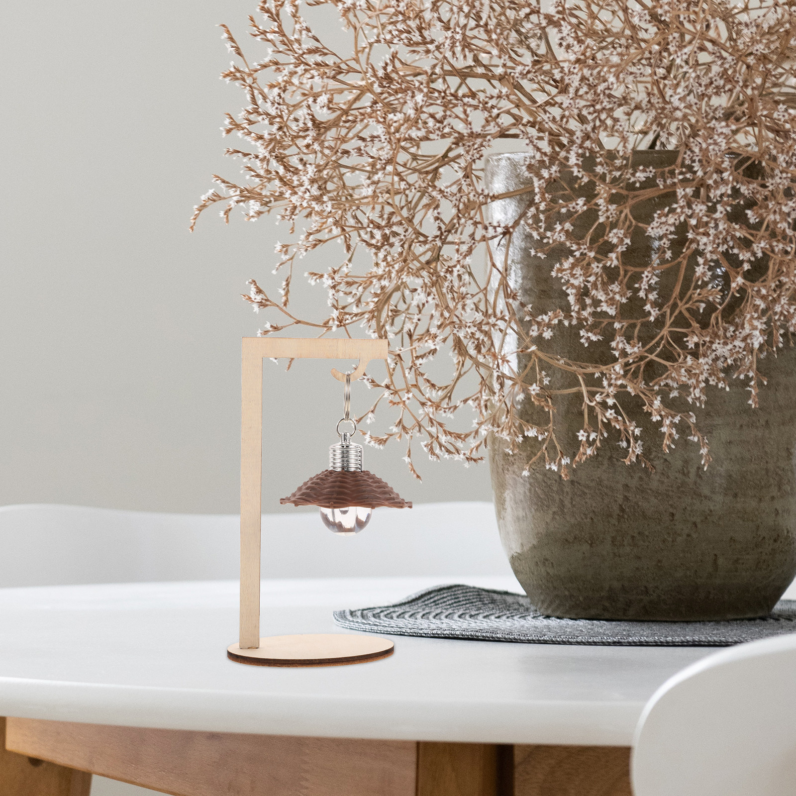 Creative Wooden Desk Lamp Kit  - Decor Lighting Table Lamps 리뷰 및 가격