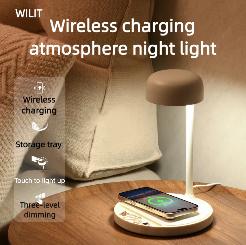 WILIT LED Desk Lamp with Wirel - Decor Lighting Table Lamps 리뷰 및 가격
