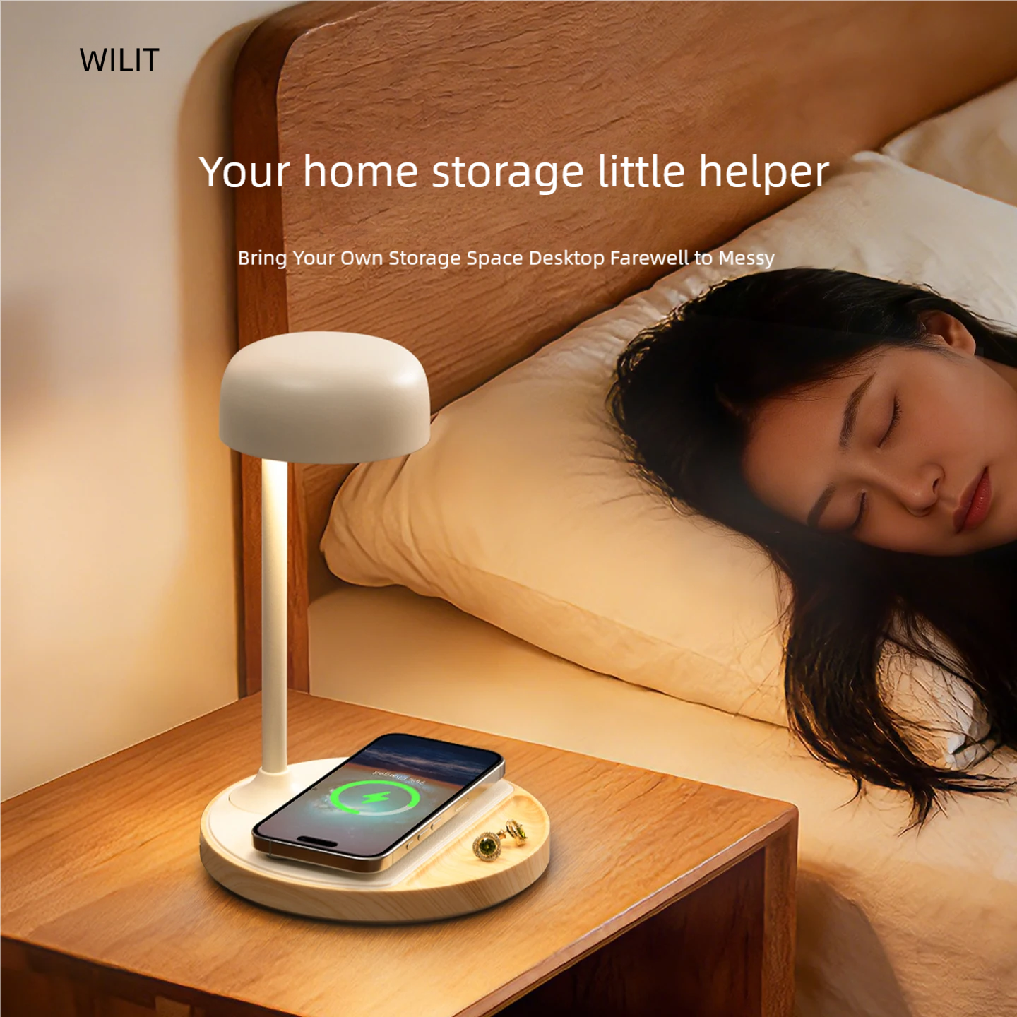 WILIT LED Desk Lamp with Wirel - Decor Lighting Table Lamps 리뷰 및 가격