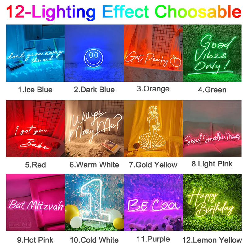 Custom Led Neon Signs LED Ligh - Lighting Decor For Wedding 리뷰 및 가격