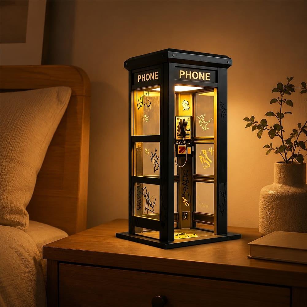 Vintage London Telephone Booth - Decor Lighting Table Lamps 리뷰 및 가격