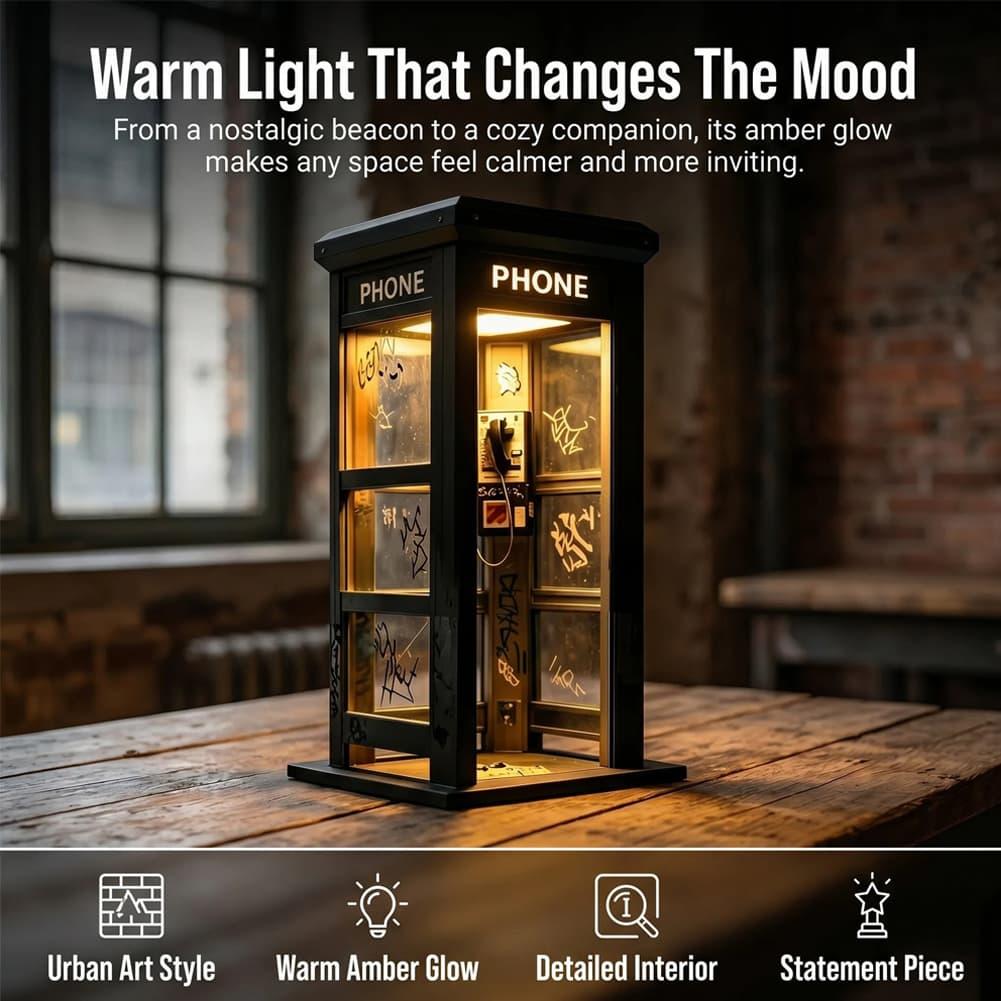 Vintage London Telephone Booth - Decor Lighting Table Lamps 리뷰 및 가격