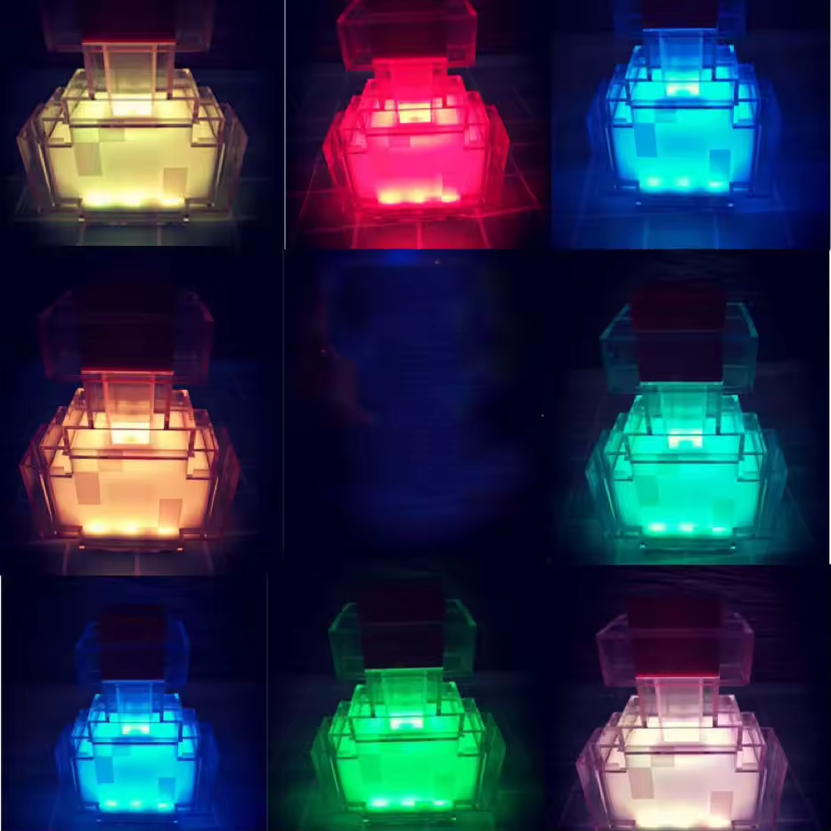 MC Game Potion Bottle Night Li - Touch Dimmer Lamp 리뷰 및 가격