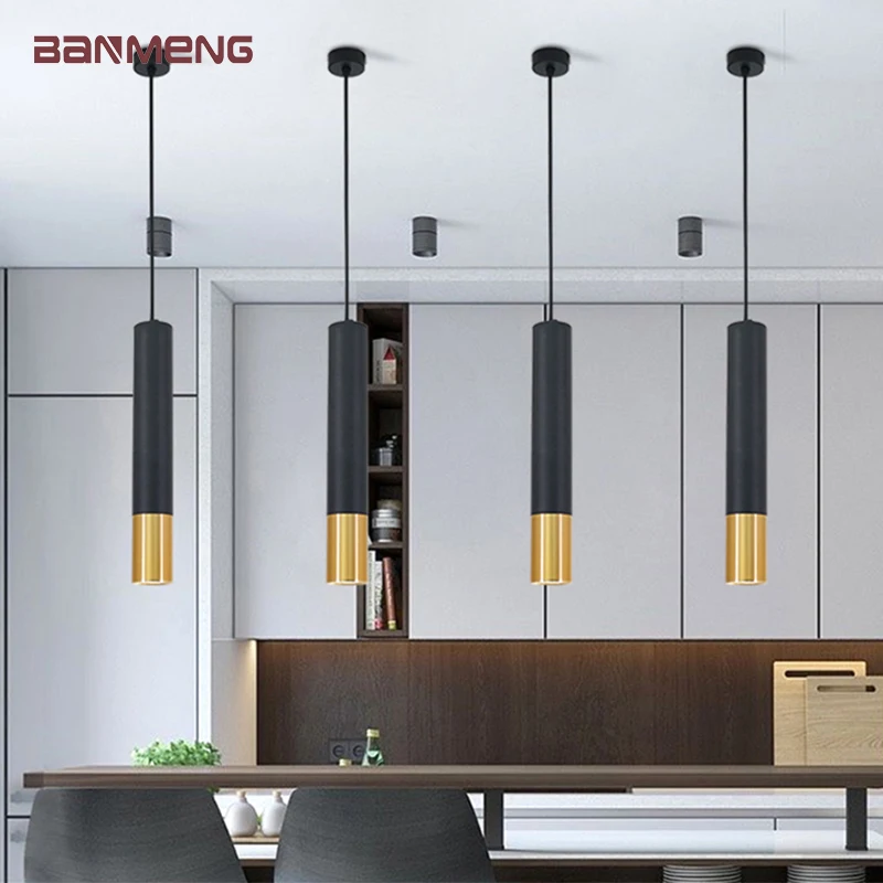 Modern LED Long Tube Pendant L - Lighting Decor Company 리뷰 및 가격