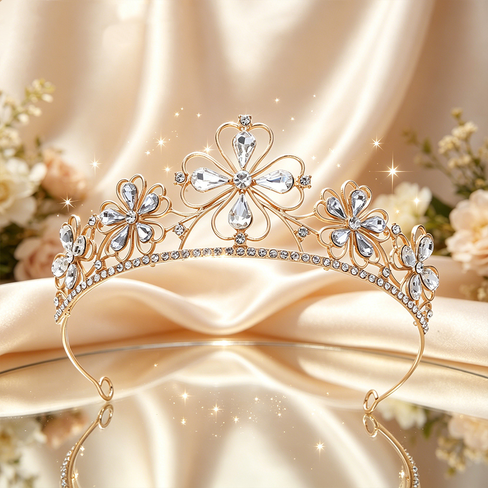 Baroque Four-Leaf Flower Cryst - Elegant Decor & Lighting Llc 리뷰 및 가격
