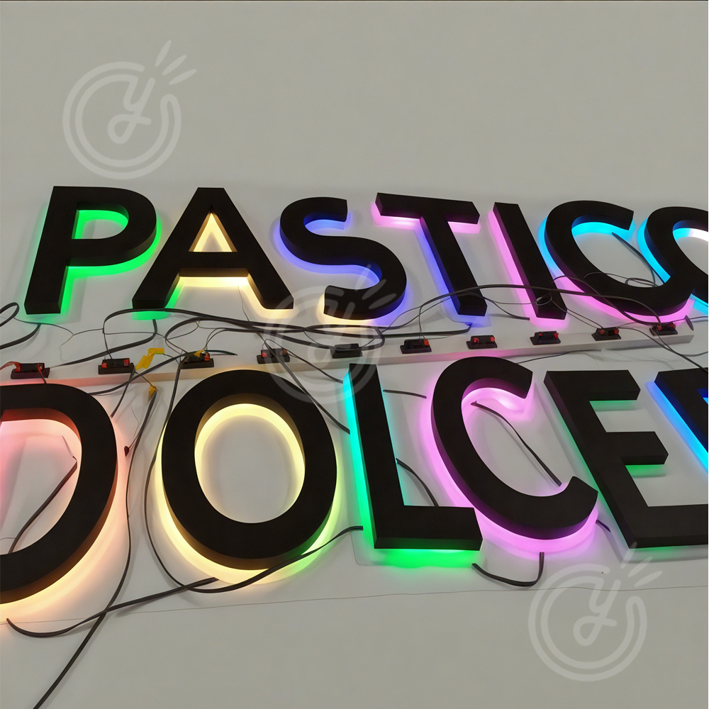 Custom RGB Metal LED Sign Wall - Lighting Decor Company 리뷰 및 가격