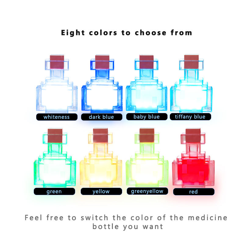 7 Colors Potion Bottle Night L - Touch Dimmer Lamp 리뷰 및 가격