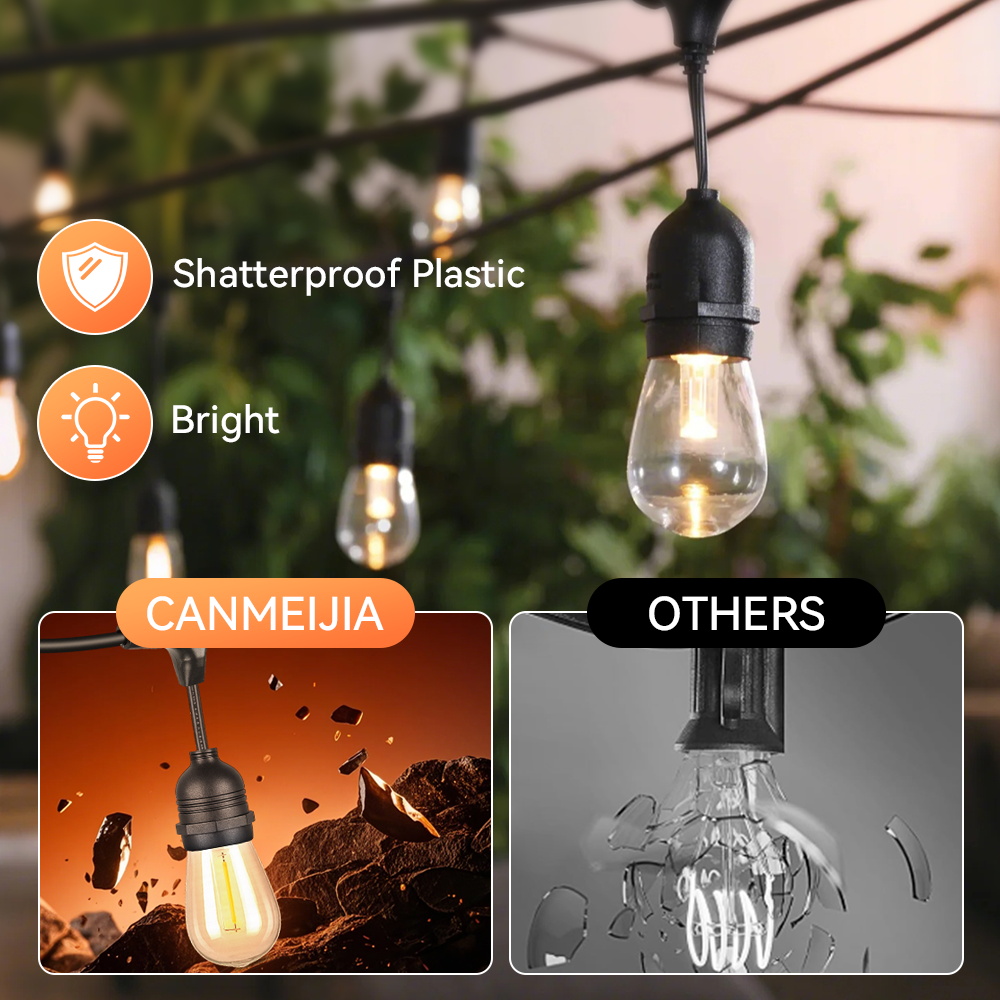E27 Outdoor String Lights LED  - Decor Lighting Uk 리뷰 및 가격