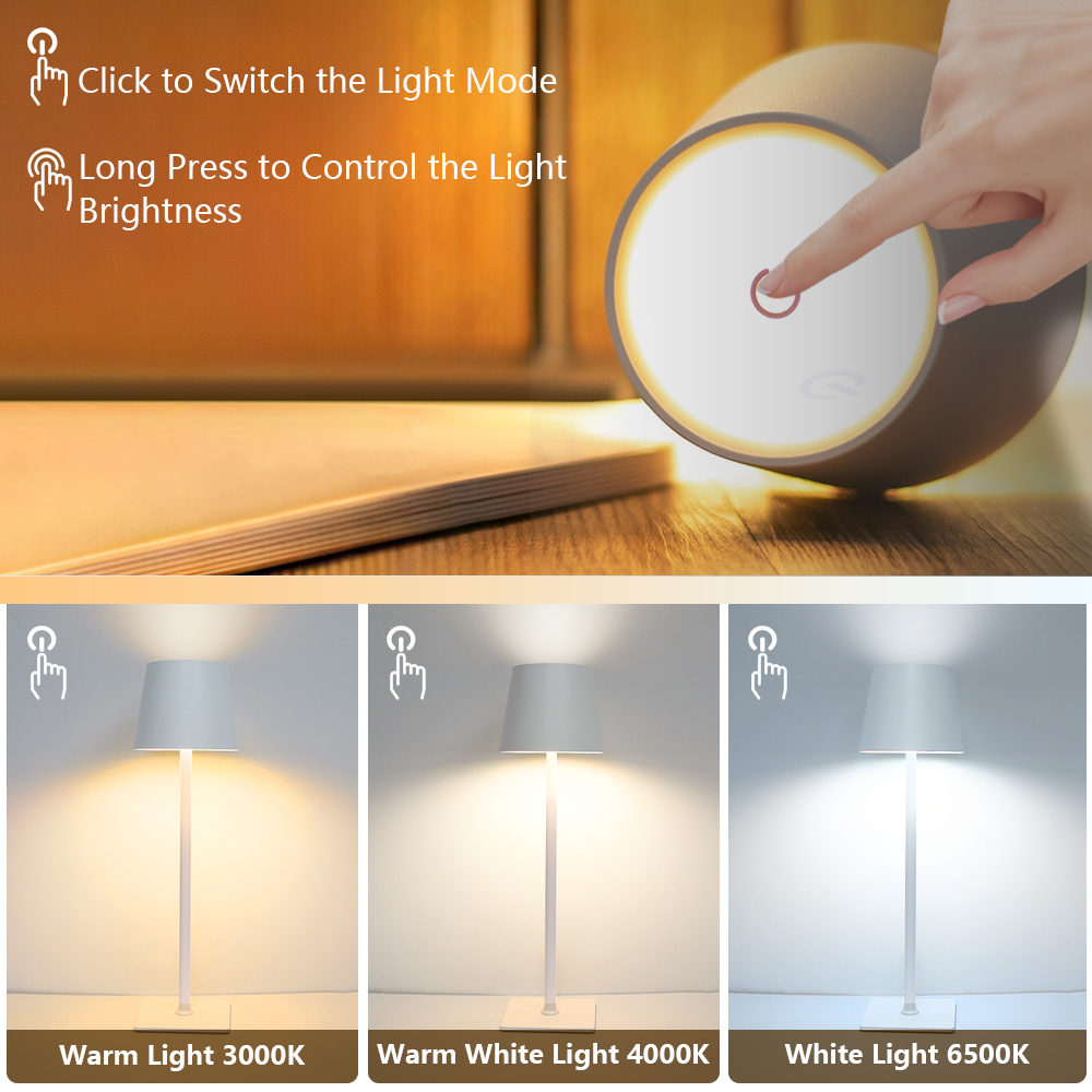 LED Rechargeable Desk Light Wi - Decor Lighting Table Lamps 리뷰 및 가격